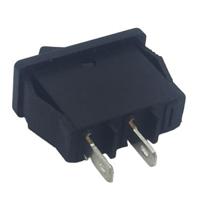 China JINGHAN spst electrical switch 6a 250v ac 2 pin on off rocker switch t85 2021 new for sale