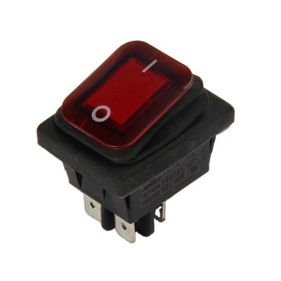 China 16a ON-OFF t85 55 250v kcd4 led light bar rocker switch waterproof 120v for sale