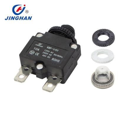 China Jinghan KBF-1/01 5A 10A 15A Circuit Breaker for sale