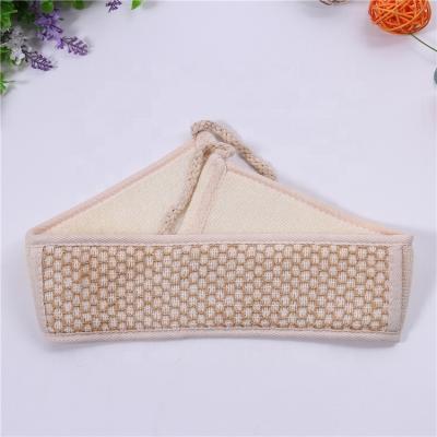 China EXFOLIATING SPA Wholesale Essential Exfoliating Body Scrub Natural Bath Mitt Shower Sisal Back Scrubber for sale