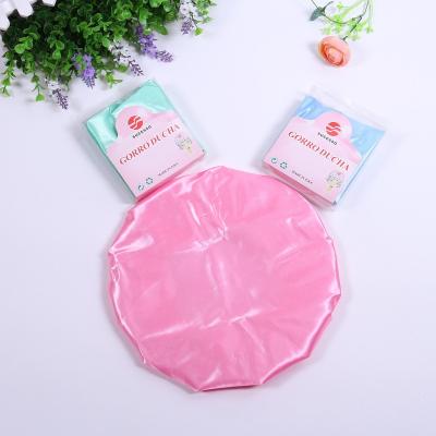 China Sustainable Factory Promotional Eco Friendly Reusable Eva Baby Spa Shower Bath Cap for sale