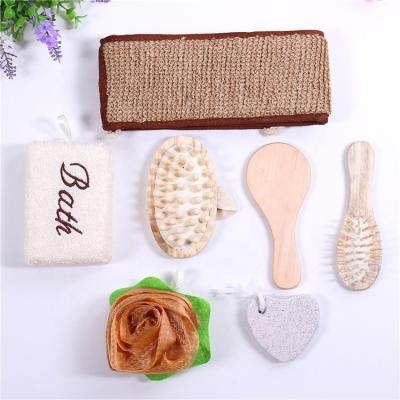 China EXFOLIATE 2022 High Quality Luxury Mesh SPA Shower Mesh SPA Essential Soft Bath SPA Sets for sale