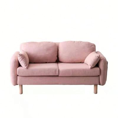 China 2021 Modern Upholstered Living Space 2 Seat Fabric Loveseat Home Furniture Factory Supply Modern Sofa Set Design Small Loveseats for sale