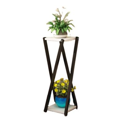 China Hot Modern Nordic Light Luxury Metal Creative Living Room Flower Pot Flower Pot Plant Decorative Rack Modern Furniture Green Plant Stand for sale