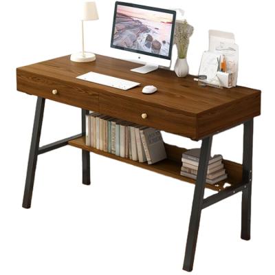 China Durable Simple China Home Office Furniture Student Desk Study Write Home Simple Laptop Desk Table Computer Desk With Drawer for sale