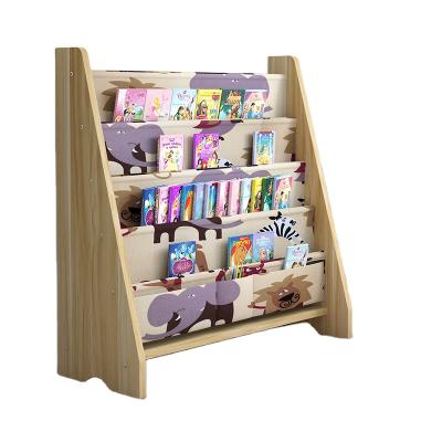 China Contemporary Small Bookshelf Bookshelf Children's Locker Bookcases Furniture Play Storage Racks Kids Cabinets Ningbo for sale