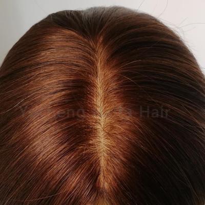 China Natural Looking Silk Top Hidden Hair Knots Women Hairpiece Hair Replacement for sale