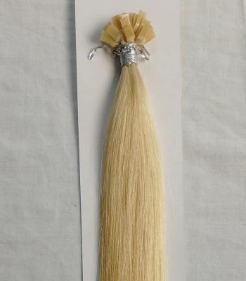 China Factory direct hair tip color wave wholesale price good quality blonde flat silky straight extension for sale