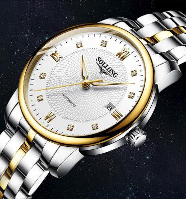 China Date Good Quality Automatic Luminous Mechanical Watches For Men for sale