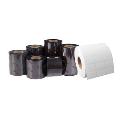 China Colorful COMPATIBLE Custom Size Enhance RICOH Thermal Printer Carbon Ink Ribbons Resin B110A for sale