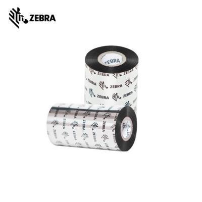 China Manufacture Good Quality Original Zebra Wax Ribbon Zebra Barcode Resin Compatible Ribbon for sale