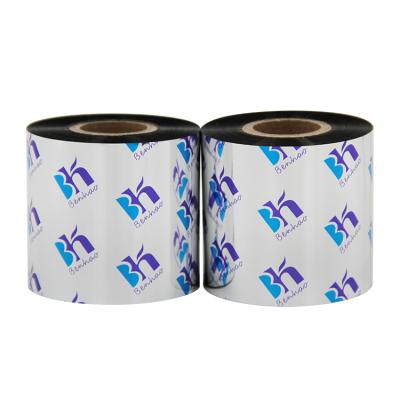 China COMPATIBLE customized high quality barcode ribbon printing resin ribbon width 60mm carbon for sale