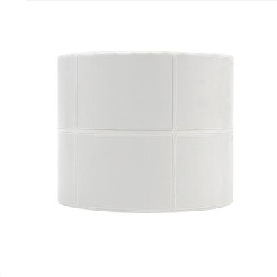 China High Quality Water Proof Customize White Round Corner Self Adhesive Thermal Transfer Label Rolls for sale