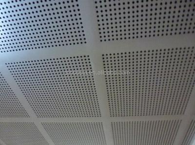 China Cheap artistic ceilings and thin acoustic perforated gypsum board for sale