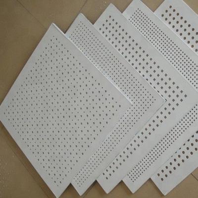 China Perforated Gypsum Board (General/Waterproof/Firproof) 1200*2400MM for sale