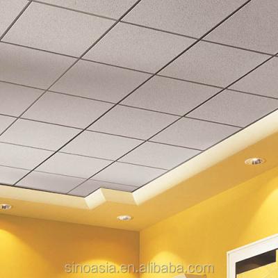 China 595*595mm Russian mineral particle board artistic ceilings hot export protduct for sale