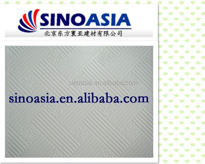 China Artistic Ceilings PVC Gypsum Board Suspension System 600*600mm for sale