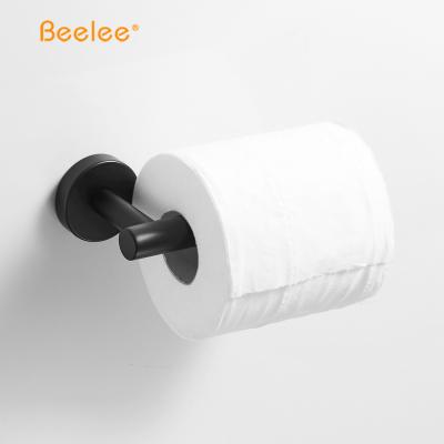 China Beelee Eco - Friendly Black Stainless Steel Wall Mounted Toilet Paper Holder for sale