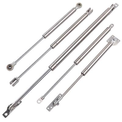 China Pneumatic Shock Absorber Stainless Steel Piston Damper Cylinder Gas Lift With Different Brackets For Windows Outboard Boat for sale