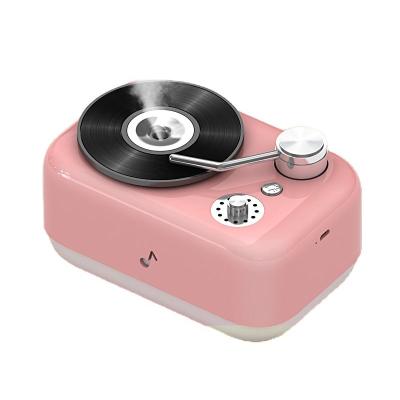 China Cute Hotel Music Box Design Candy Color Fragrance Air Aroma Humidifier Atmosphere Light for sale