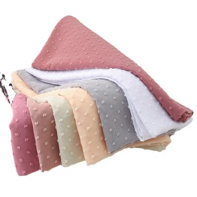 China Gauze Shawl Warm Scarf Women's Monochromatic Malay Chiffon Chiffon Hair Ball Autumn And Winter Southeast Asian Sale Chiffon Long for sale