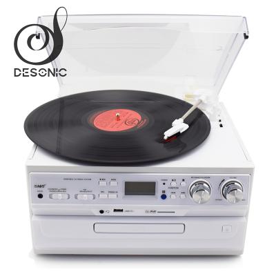 China 3 Speed ​​Turntable Player with Built-in CD Player /Radio/ Cassette Speakers, AUX. IN Earphone TR-17CD from RCA for sale