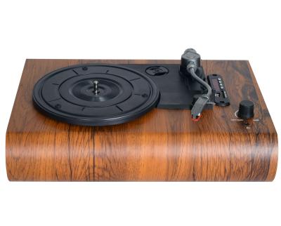 China Brand New Retro Independent Sound Chamber Century Style Middle Turntable Player With Independent Sound Chamber, BT, USB SD Play& Record for sale