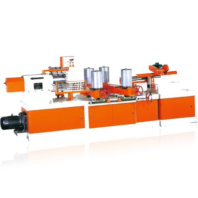 China Manufacturing Plant LJT-4DNC PLC control cardboard paper core tube making machine in yueqing huanlong for sale