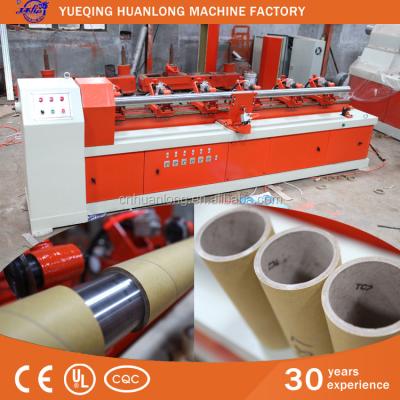 China Recutting long tube into short ones High Precision Paper Roll Pipe Bobbin Recutting Recutter Machine for sale