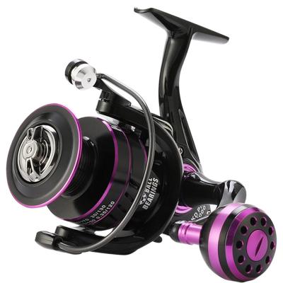 China Wholesale High Quality Metal Freshwater Saltwater 1000-6000 Series Spinning Fishing Reels for sale