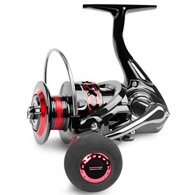 China Hot Selling Metal 2000-7000 Cheap And High Quality Handle Metal EVA Series Fishing Spinning Reel for sale