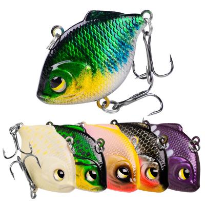 China 3D ABS Eyes VIB Bionic Bait ABS Sinking 4.5cm Freshwater 8.5g Saltwater Fishing Lures for sale