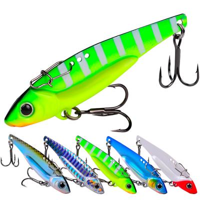 China Metal VIB Metal Bait Sinking Low Bionic Lures senuelos de pesca Freshwater Fishing for sale