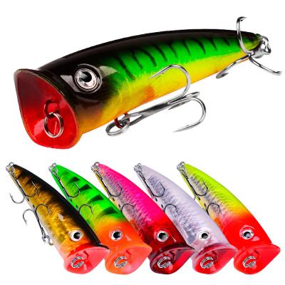 China Floating ABS EYS 3D Fishing Lure Bionic Trolling Fishing Lure Hard 7.5cm Snap 10.5g pesca senuelos de pesca for sale