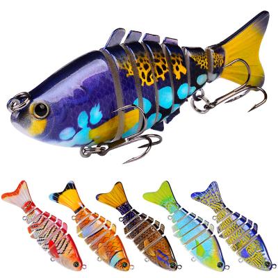 China Wholesale Custom Made ABS Packing Multi Colored ABS 15.6g 10cm Joint Hard Fishing Lure for sale