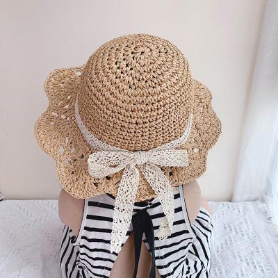 China Wholesale Cute Summer Fashion Picture Sun Protection Children Breathable Straw Hat for sale