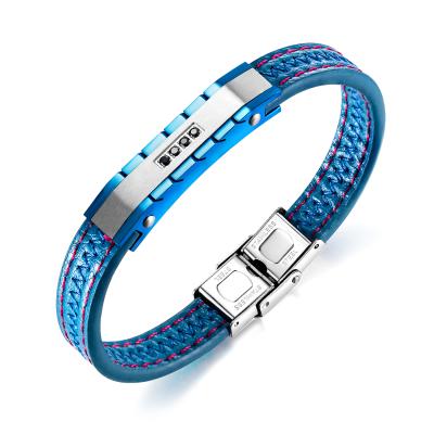 China Brighton Promotional Blue High Quality Wholesale CLASSIC Lucky Bracelets Custom Made for sale