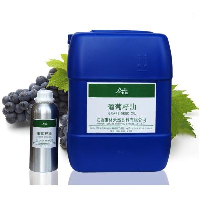 China Baolin 100% Pure Organic Moisturizer Carrier Oils Grape Seed Oil Bulk Price for sale