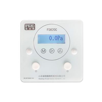 China Glass Panel Differential Pressure Transmitter For Building Automation Monitor And Control for sale