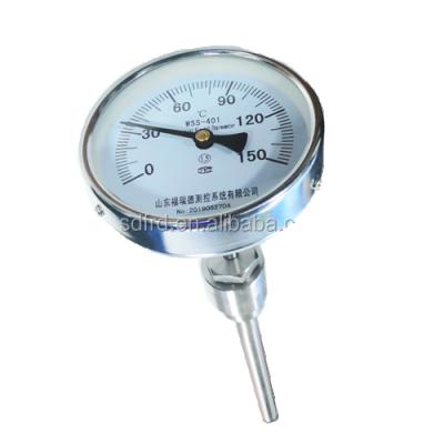 China SS304 WSS Stainless Steel Temperature Gauges Bimetal Thermometer for sale