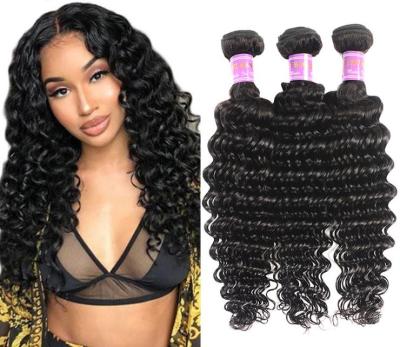 China Kinky Curly 24 26 Bundles 28 Inch Deep Curly Indian Remy Hair Women Long Raw Indian Human Virgin Hair Extensions 26 Bundles for sale