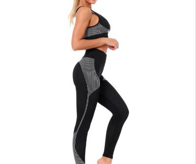 China Breathable Custom Copy 3D Women's Gym Fitness Wear Sports Bra Recycled Yoga Pants Fitness Leggings for sale