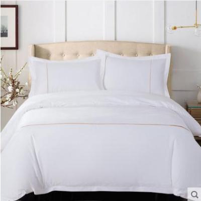 China Luxury Hotel Nondisposable 100% Cotton Customized Duvet Cover Set Bedding for sale