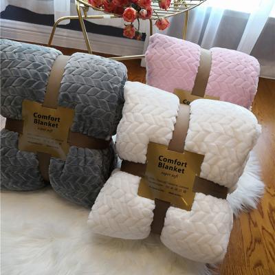 China Waterproof Woven Blanket Set Cotton Blanket for sale