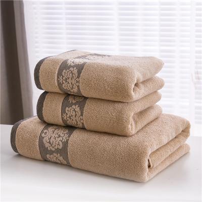 China Linens Luxury Hotel Spa Bath Towels Compressed 100% Cotton for sale