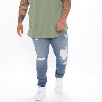 China Multifunctional Mens Denim Jeans Straight Fit Straight Streetwear Denim Jeans For Wholesales for sale