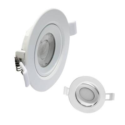 China EUROPEAN hotsale 5w 7w 90mm economical slim downlight 23.5mm height 70mm cut out for indoor for sale