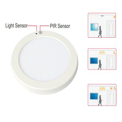 China Exterior mounted SEE unique design led panel light sensor pir led ceiling light sensor 20w for sale