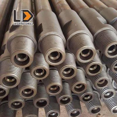 China Tungsten Carbide Pre Hardened Drill Rod Thread Types With Hex 22 - 25mm Diameter for sale