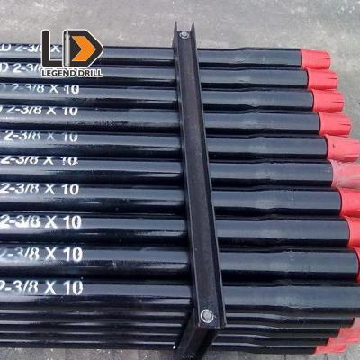 China Tmf Speed Threaded Drill Rod , Drill Pipe Thread Types In Drifting Tunneling for sale